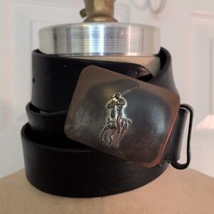 Polo Ralph Lauren Plaque Belt 38
